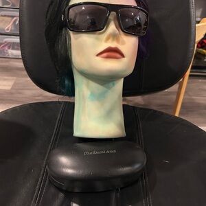 Spy Z87 Bounty Black Sunglasses with polo Ralph Lauren Case